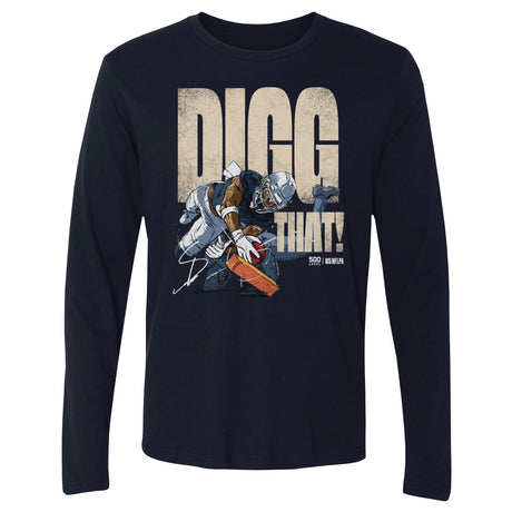 Stefon Diggs Men's Long Sleeve T-Shirt | 500 LEVEL