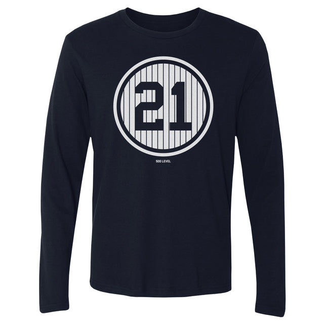 New York Men's Long Sleeve T-Shirt | 500 LEVEL