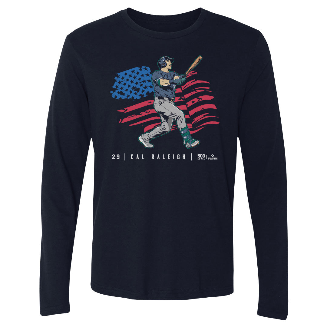 Cal Raleigh Men's Long Sleeve T-Shirt | 500 LEVEL