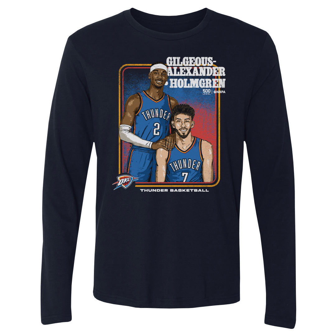 Shai Gilgeous-Alexander Men's Long Sleeve T-Shirt | 500 LEVEL