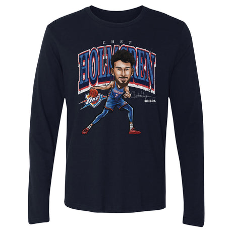 Chet Holmgren Men's Long Sleeve T-Shirt | 500 LEVEL