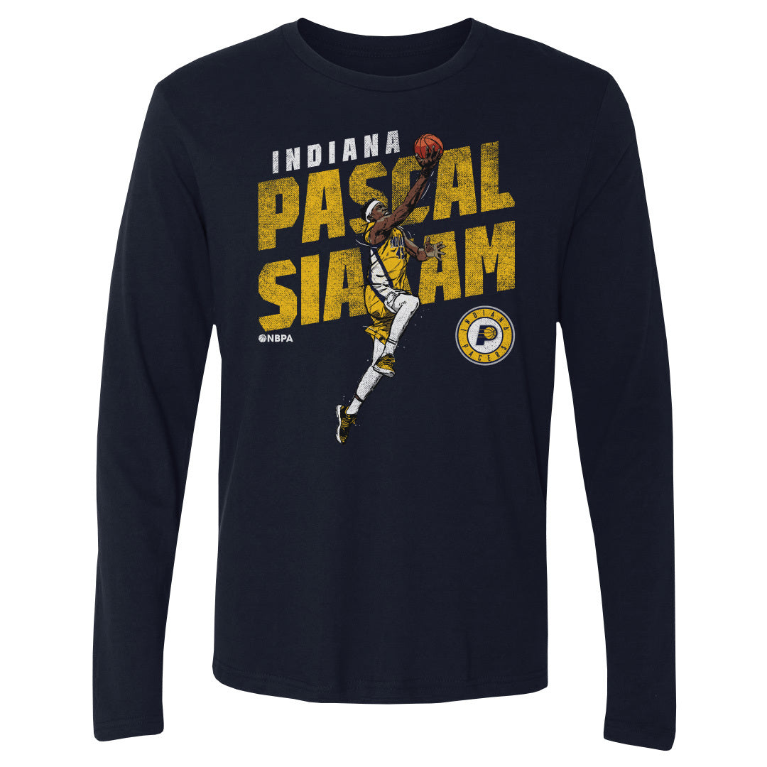 Pascal Siakam Men's Long Sleeve T-Shirt | 500 LEVEL