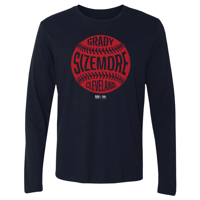 Grady Sizemore Men's Long Sleeve T-Shirt | 500 LEVEL