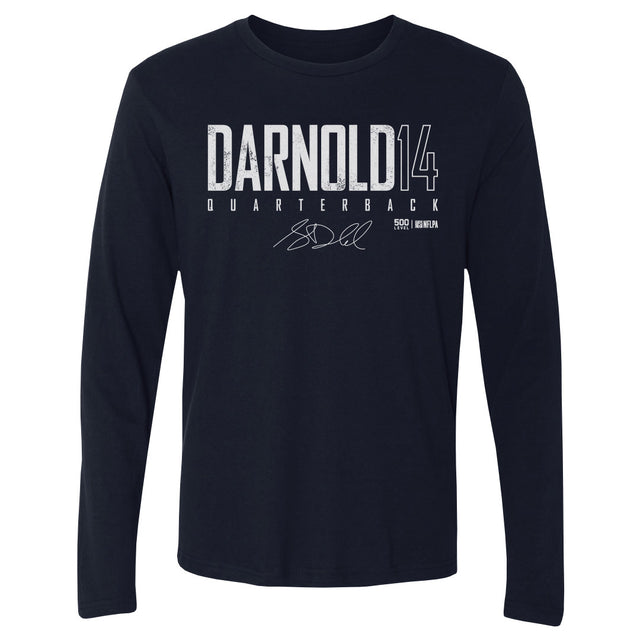 Sam Darnold Men's Long Sleeve T-Shirt | 500 LEVEL