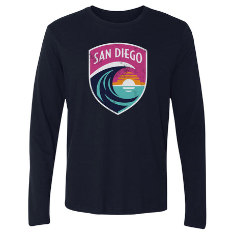 San Diego Wave FC Men's Long Sleeve T-Shirt | 500 LEVEL