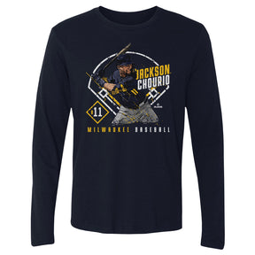 Jackson Chourio Men's Long Sleeve T-Shirt | 500 LEVEL