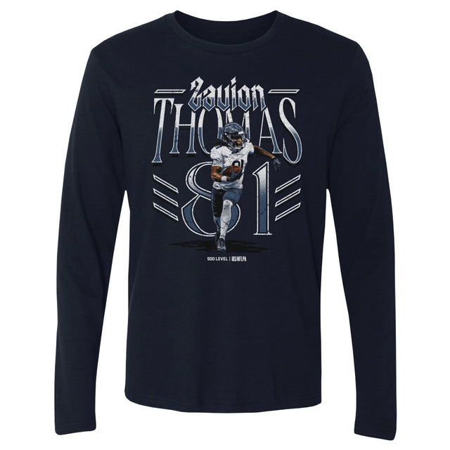 Zavion Thomas Men's Long Sleeve T-Shirt | 500 LEVEL