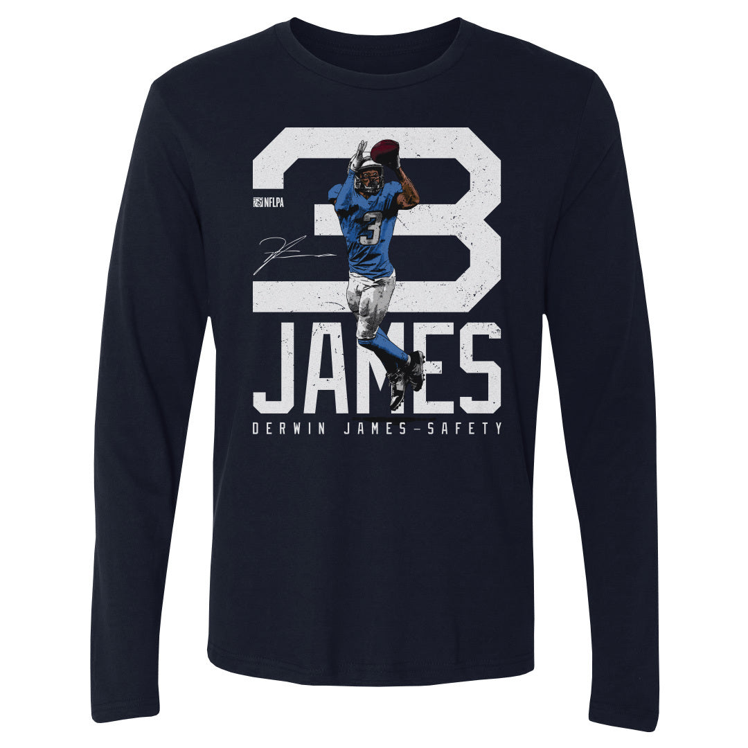 Derwin James Men's Long Sleeve T-Shirt | 500 LEVEL