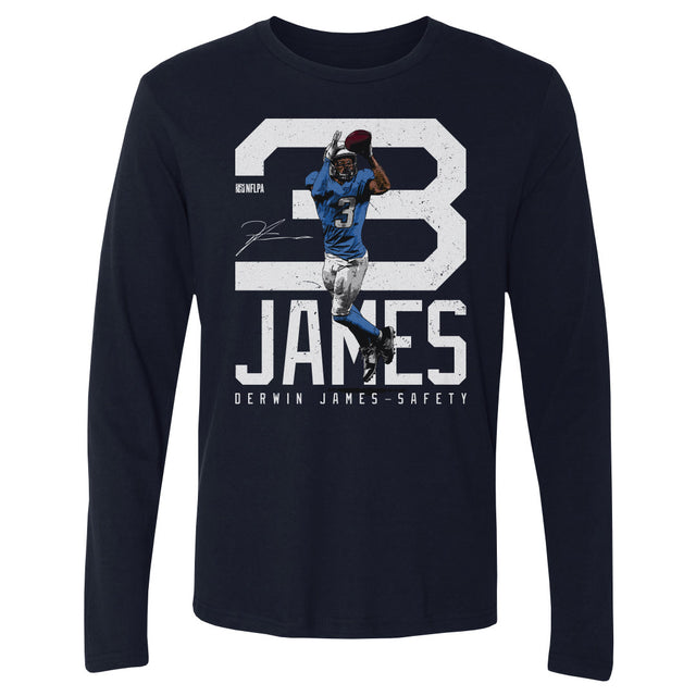 Derwin James Men's Long Sleeve T-Shirt | 500 LEVEL