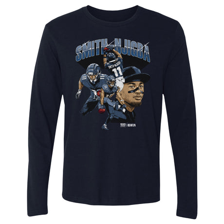 Jaxon Smith-Njigba Men's Long Sleeve T-Shirt | 500 LEVEL