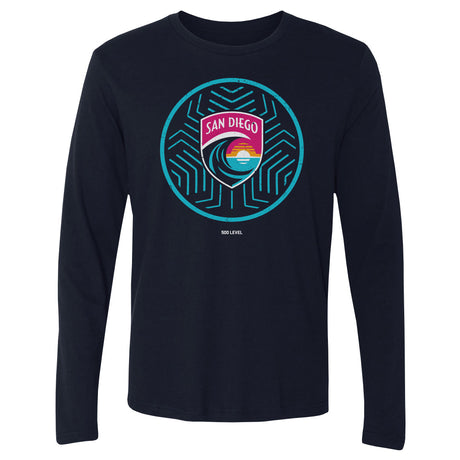 San Diego Wave FC Men's Long Sleeve T-Shirt | 500 LEVEL