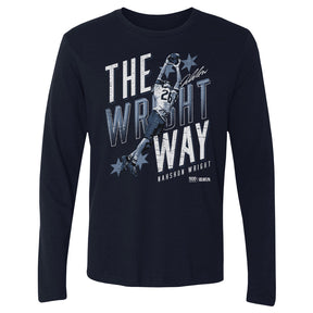 Nahshon Wright Men's Long Sleeve T-Shirt | 500 LEVEL