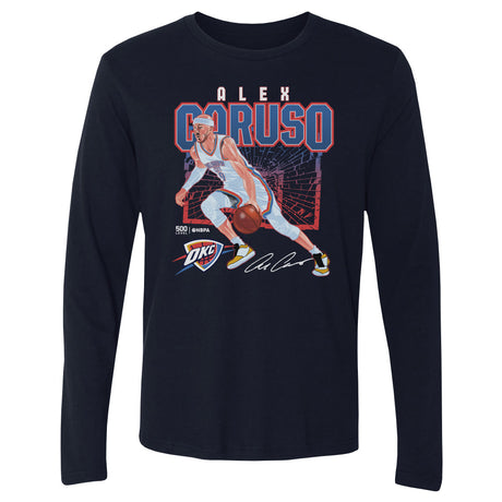 Alex Caruso Men's Long Sleeve T-Shirt | 500 LEVEL