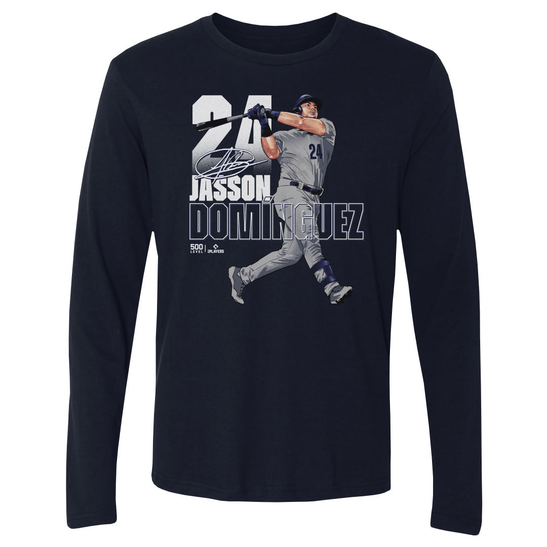 Jasson Dominguez Men's Long Sleeve T-Shirt | 500 LEVEL