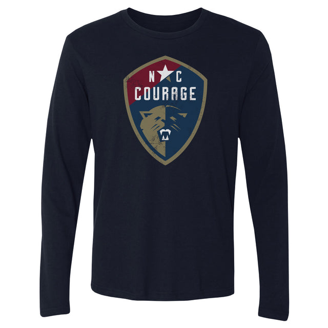 North Carolina Courage Men's Long Sleeve T-Shirt | 500 LEVEL