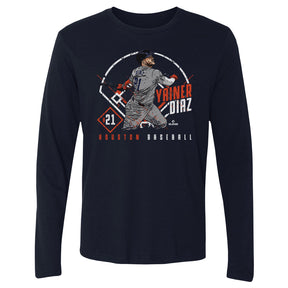 Yainer Diaz Men's Long Sleeve T-Shirt | 500 LEVEL