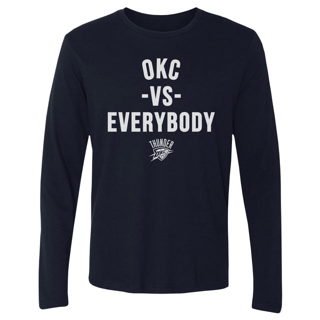 Oklahoma City Thunder Men's Long Sleeve T-Shirt | 500 LEVEL