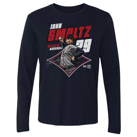 John Smoltz Men's Long Sleeve T-Shirt | 500 LEVEL
