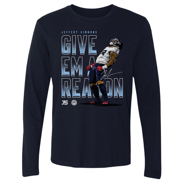 Give Em A Reason Men's Long Sleeve T-Shirt | 500 LEVEL