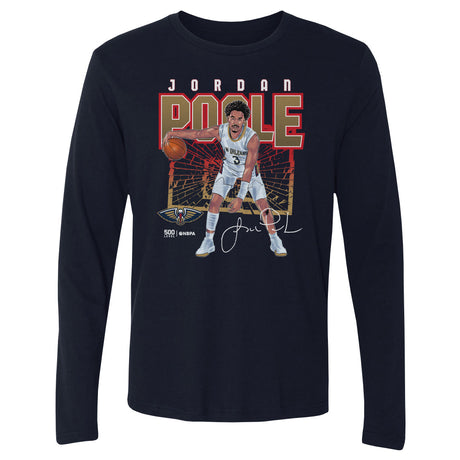 Jordan Poole Men's Long Sleeve T-Shirt | 500 LEVEL