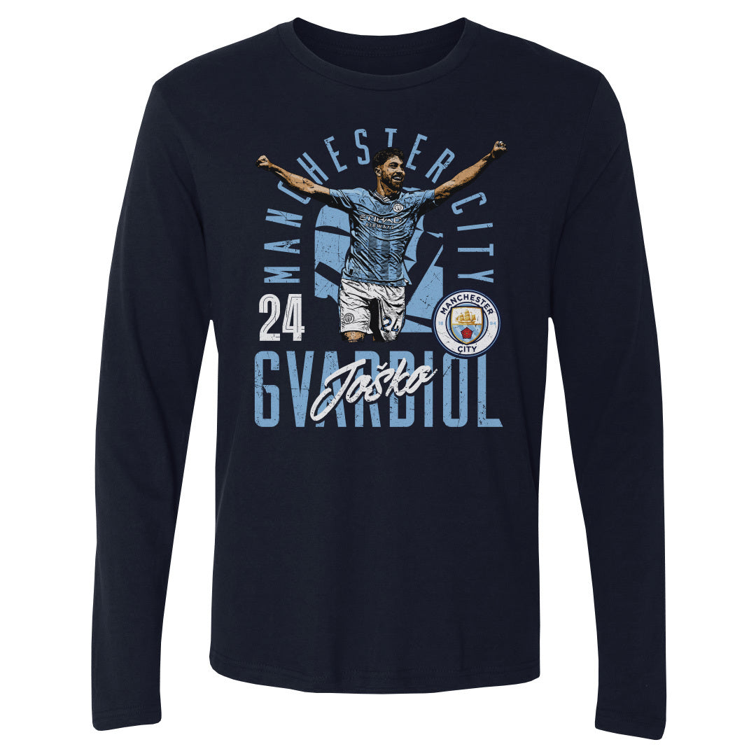 Josko Gvardiol Men's Long Sleeve T-Shirt | 500 LEVEL