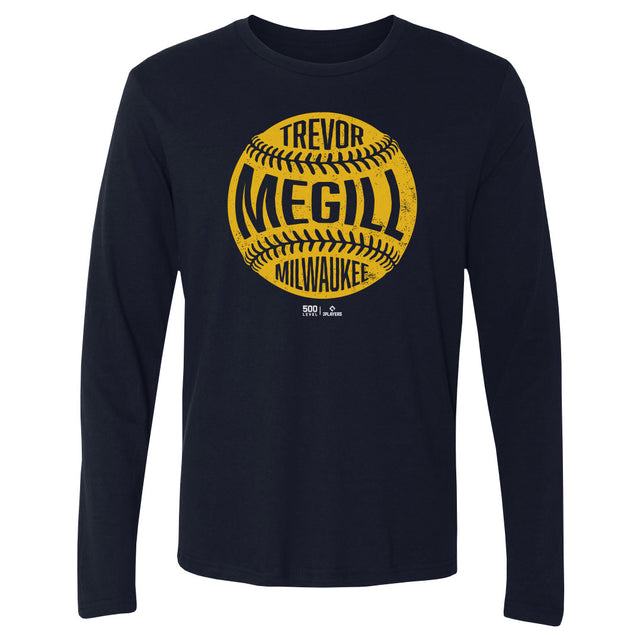 Trevor Megill Men's Long Sleeve T-Shirt | 500 LEVEL