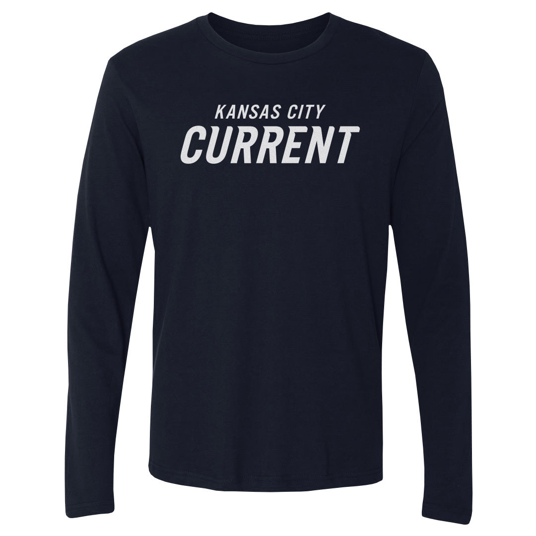 Kansas City Current Men's Long Sleeve T-Shirt | 500 LEVEL