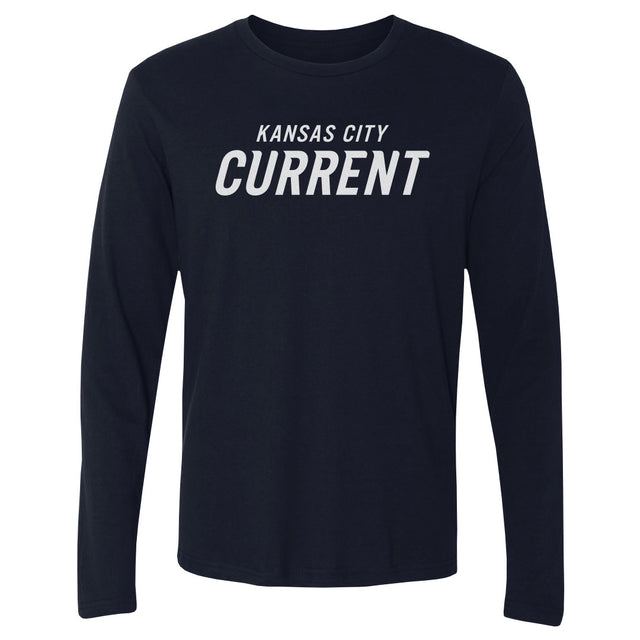 Kansas City Current Men's Long Sleeve T-Shirt | 500 LEVEL