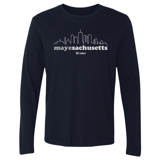 Drake Maye Men's Long Sleeve T-Shirt | 500 LEVEL