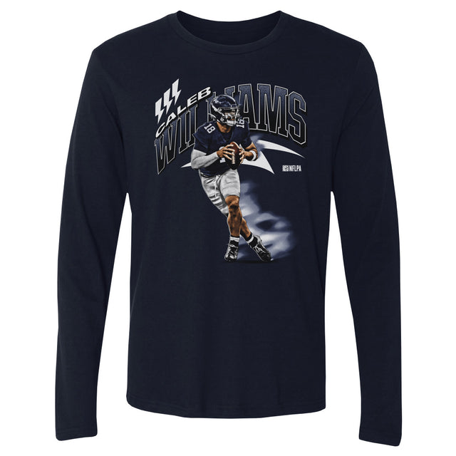Caleb Williams Men's Long Sleeve T-Shirt | 500 LEVEL