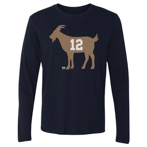 Navy Men's Long Sleeve T-Shirt | 500 LEVEL