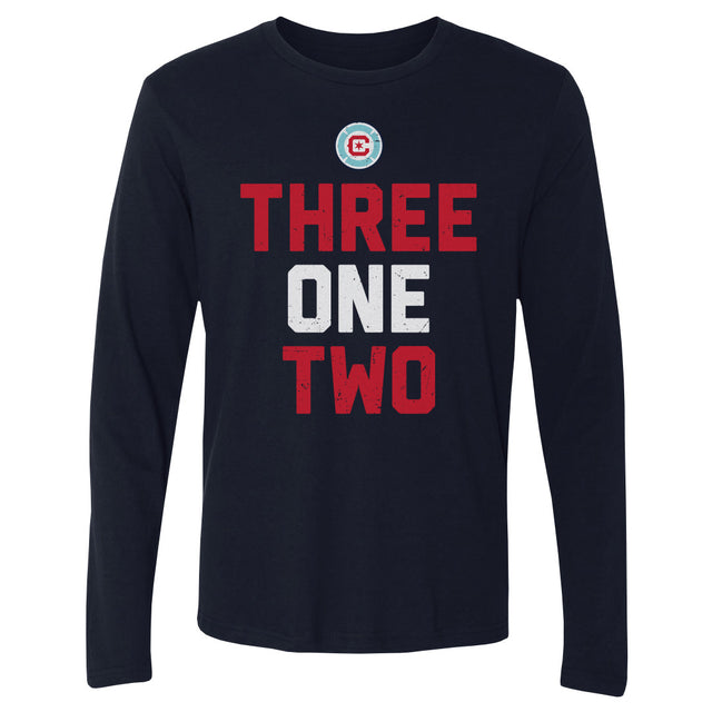 Chicago Fire FC Men's Long Sleeve T-Shirt | 500 LEVEL