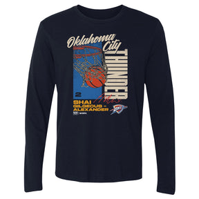 Shai Gilgeous-Alexander Men's Long Sleeve T-Shirt | 500 LEVEL