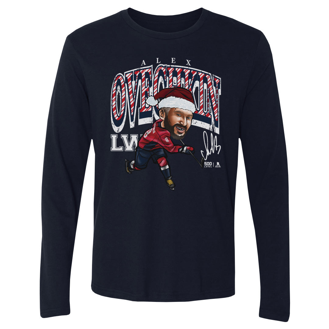 Alex Ovechkin Men's Long Sleeve T-Shirt | 500 LEVEL