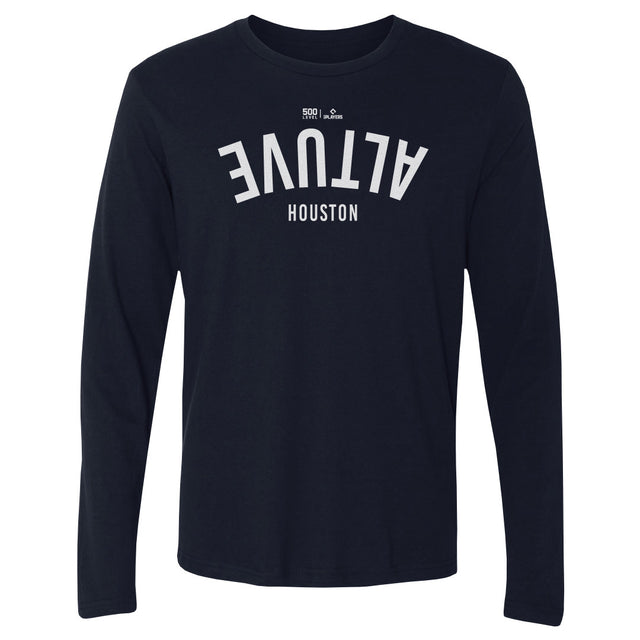 Jose Altuve Men's Long Sleeve T-Shirt | 500 LEVEL