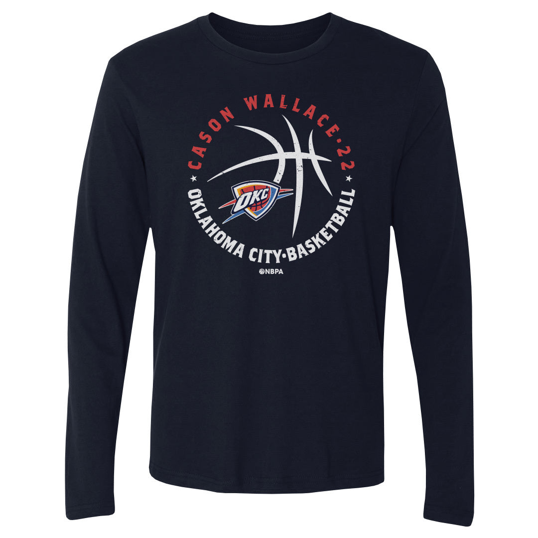 Cason Wallace Men&#39;s Long Sleeve T-Shirt | 500 LEVEL