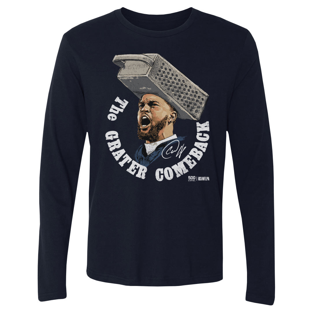 Caleb Williams Men's Long Sleeve T-Shirt | 500 LEVEL
