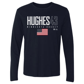Quinn Hughes Men's Long Sleeve T-Shirt | 500 LEVEL