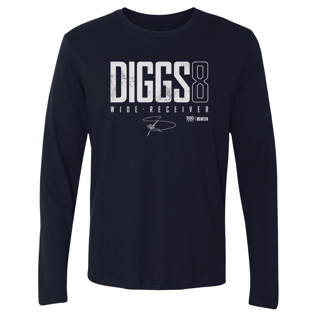Stefon Diggs Men's Long Sleeve T-Shirt | 500 LEVEL