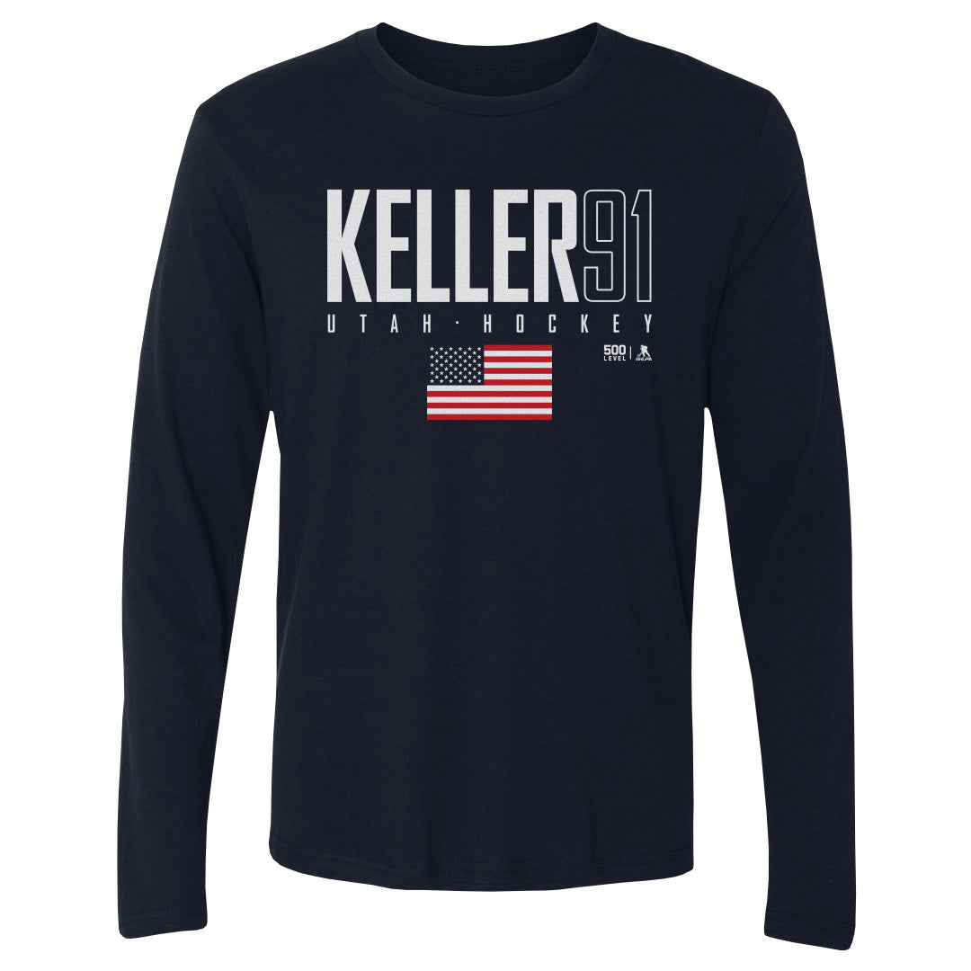 Clayton Keller Men's Long Sleeve T-Shirt | 500 LEVEL
