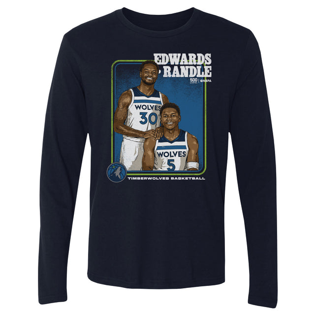 Anthony Edwards Men's Long Sleeve T-Shirt | 500 LEVEL