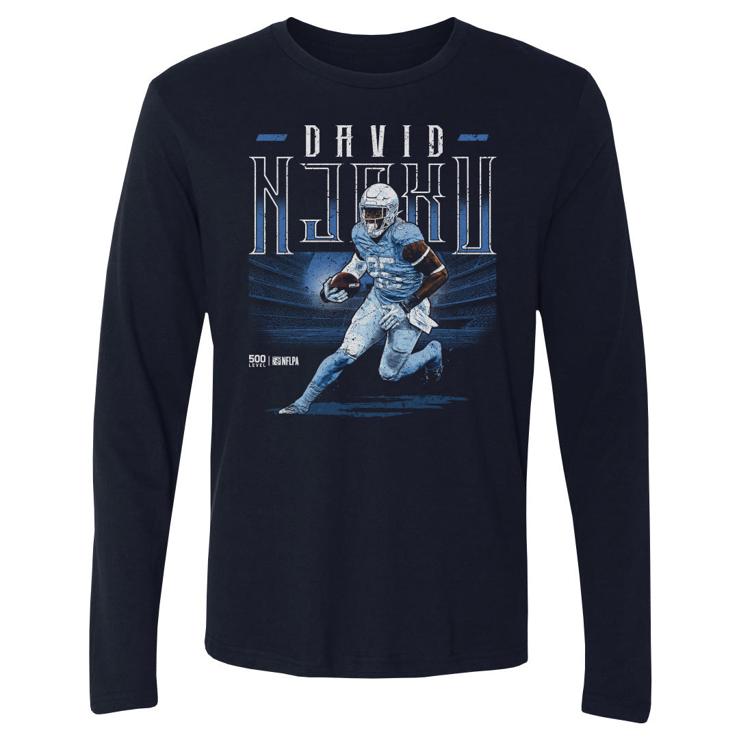 David Njoku Men's Long Sleeve T-Shirt | 500 LEVEL
