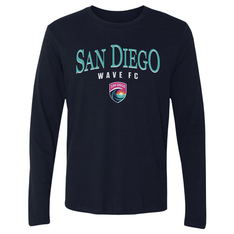 San Diego Wave FC Men's Long Sleeve T-Shirt | 500 LEVEL