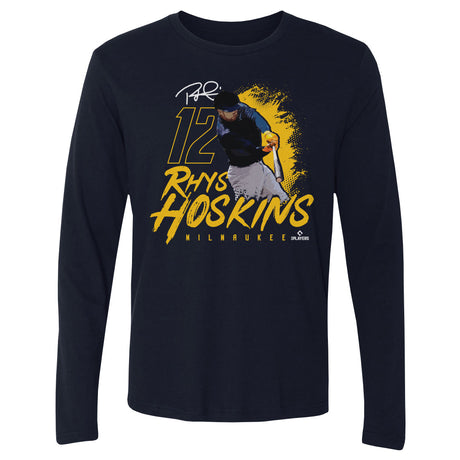 Rhys Hoskins Men's Long Sleeve T-Shirt | 500 LEVEL