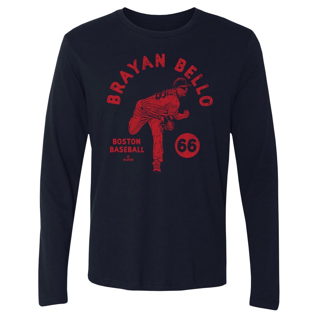 Brayan Bello Men's Long Sleeve T-Shirt | 500 LEVEL