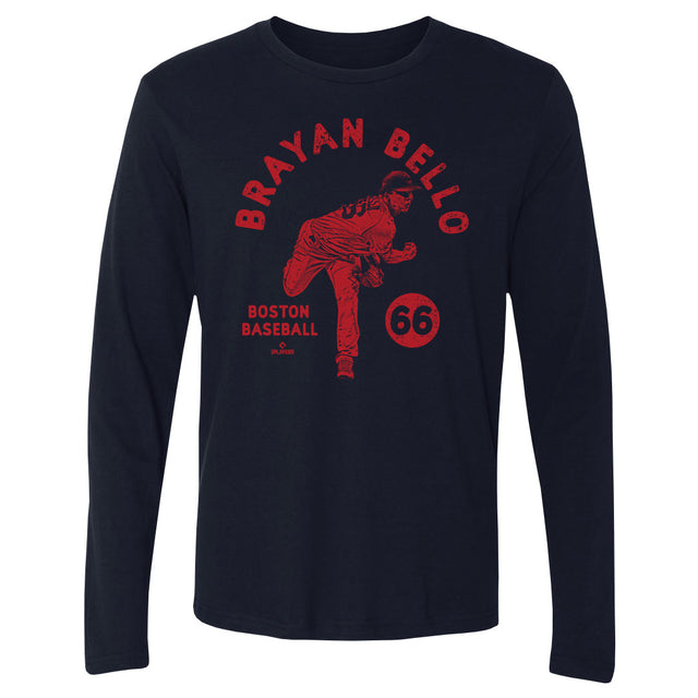 Brayan Bello Men's Long Sleeve T-Shirt | 500 LEVEL