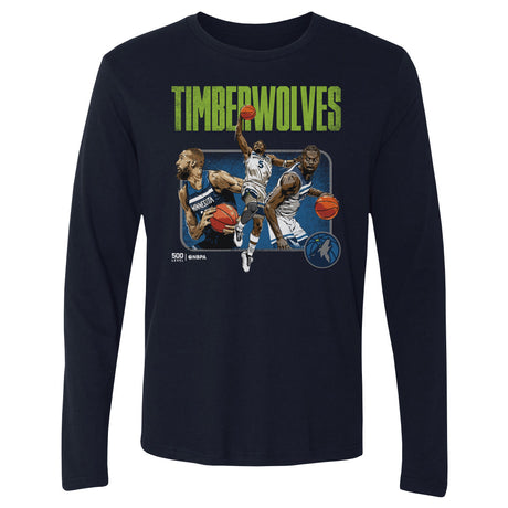 Minnesota Timberwolves Men's Long Sleeve T-Shirt | 500 LEVEL