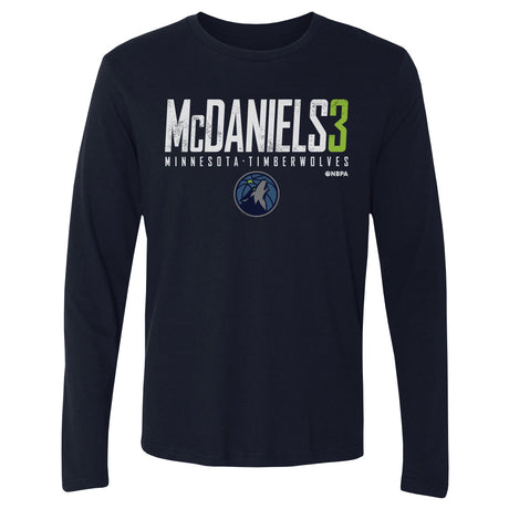 Jaden McDaniels Men's Long Sleeve T-Shirt | 500 LEVEL
