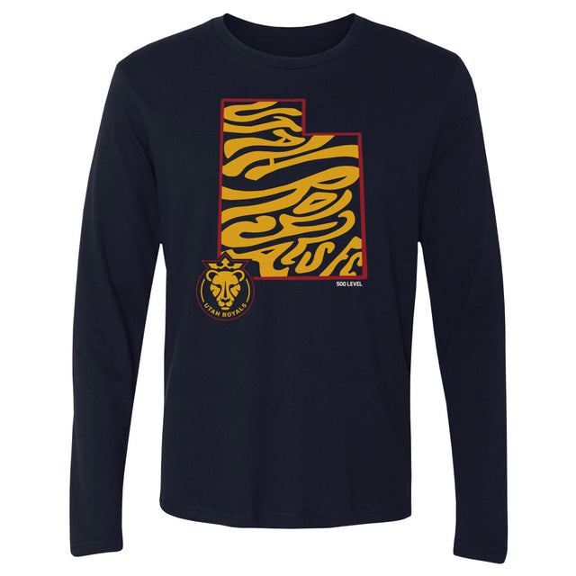 Utah Royals Men's Long Sleeve T-Shirt | 500 LEVEL