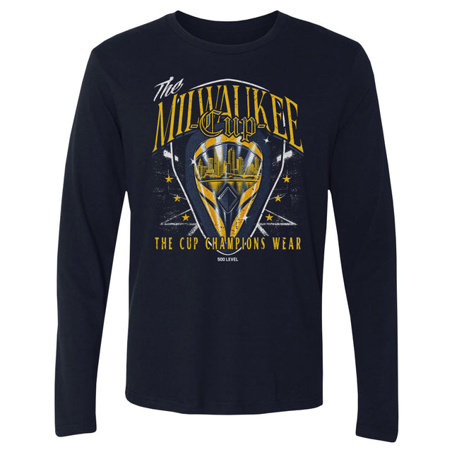 Milwaukee Baseball Men's Long Sleeve T-Shirt | 500 LEVEL